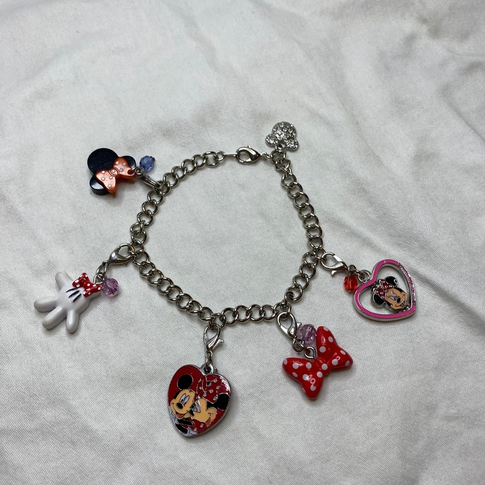 Minnie Mouse Charm Bracelet